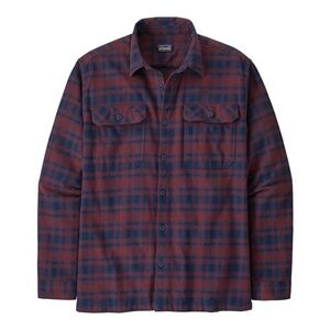 Patagonia Men's Size S Long-Sleeved Sequoia Midweight Fjord Flannel Shirt